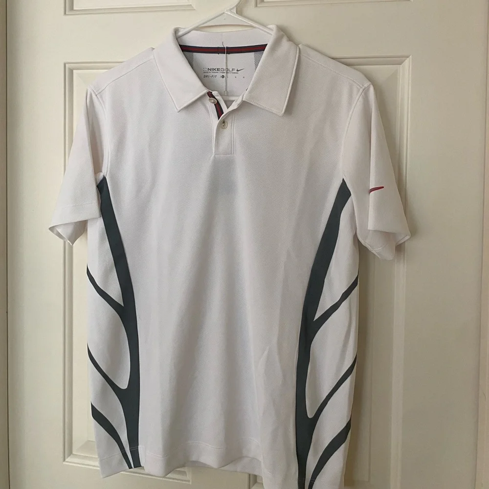 NWT Nike White Golf Polo